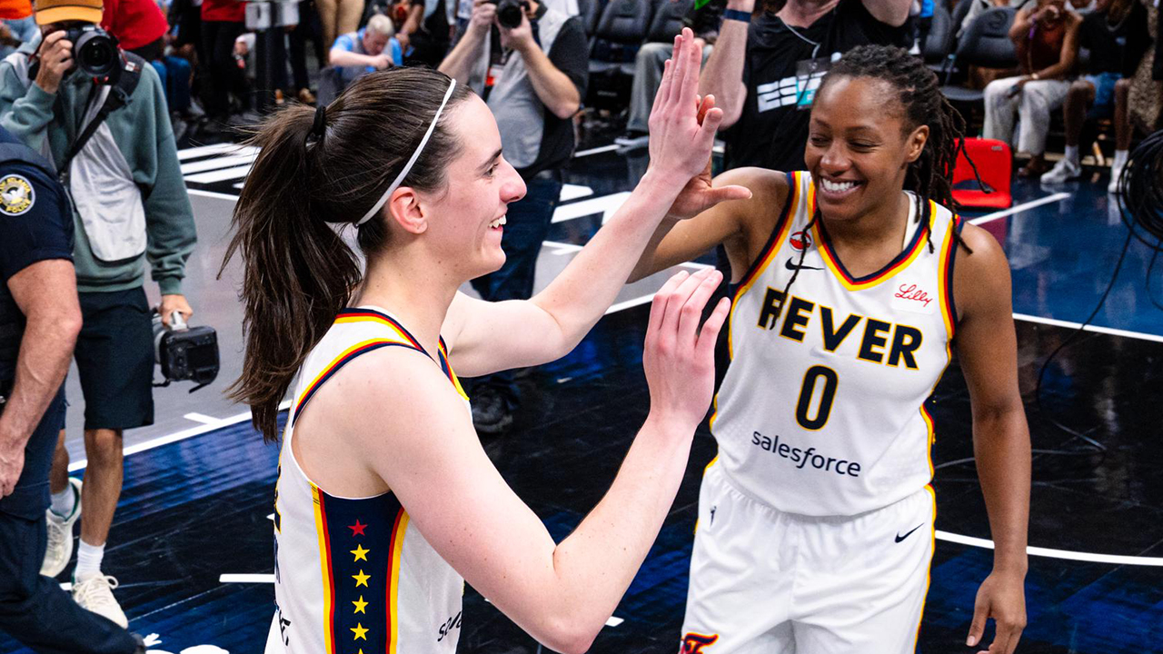 Clark and Mitchell, Twin Engines Powering Fever Offense, Both MVP Candidates
